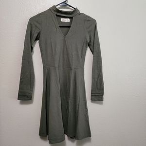 Never Worn - Olive Long Sleeve Dress
